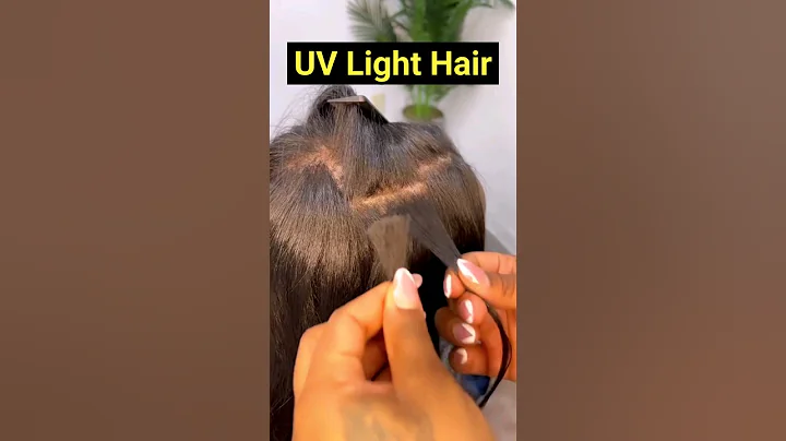 NO More Hair Weave, Get UV Light Hair Today! #uvhairlight #vlighthair