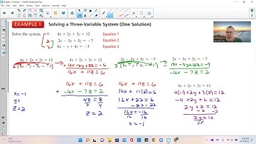 Algebra 2 Chapter 1.4 Video