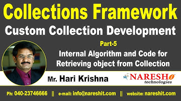 Custom Collection Development Part 5 | Core Java Tutorial | Mr. Hari Krishna