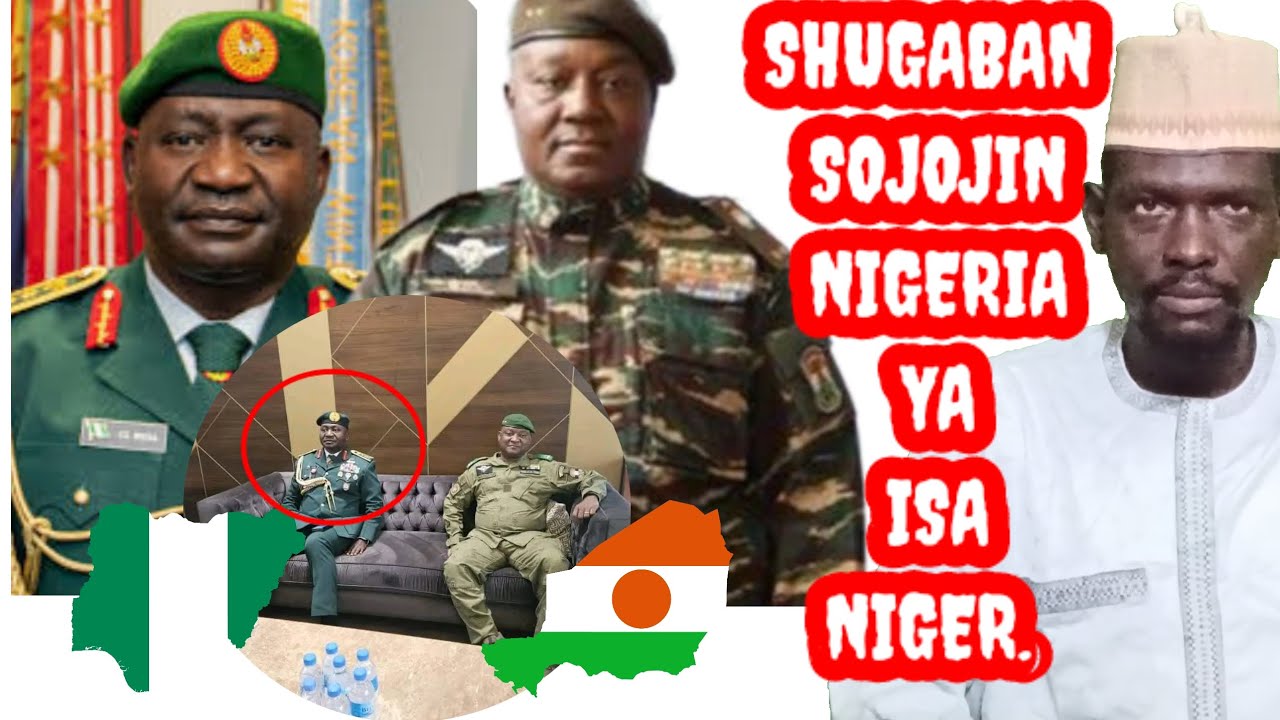 Yanzu yanzu ya shiga niger, Shugaban sojojin nigeria christopher Musa A ...