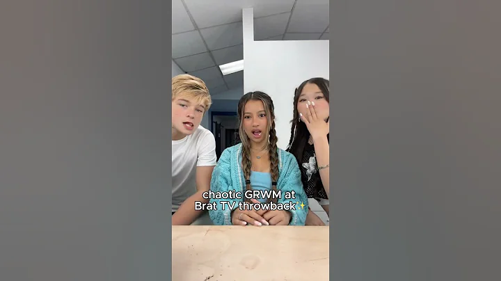 A little draft I found from my summer at @brat 🩵 #grwm #bellaluu #funny