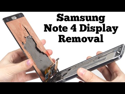 How To Disassemble Galaxy Note 4 For Repair!