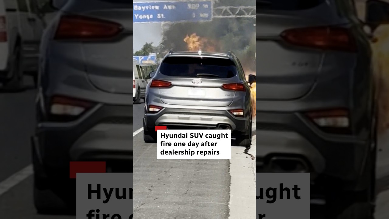 Hyundai SUV caught fire one day after dealership repairs