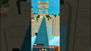 This Bedwars Trickshot was INSANE... #shorts #hypixel @MangoPlayzYT
