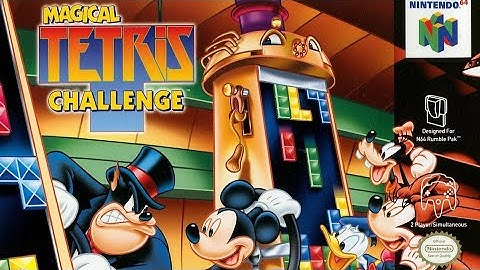 Magical Tetris Challenge, (Nintendo 64 Intro)