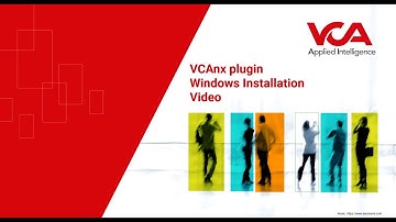 VCAnx - Windows Installation