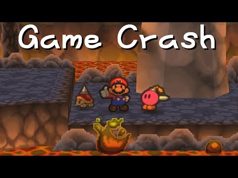 Standing Still Crashes Paper Mario