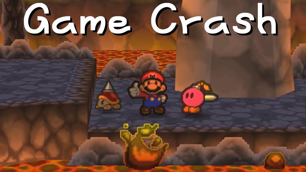 Standing Still Crashes Paper Mario YouTube