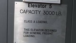I found it! Unknown brand hydraulic freight elevator #5 at LeBaron hall, ISU, Ames IA