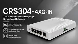 MikroTik CRS304: Compact 10G Ethernet Switch With No Extra Modules Needed MikroTik CRS304: Compact 10G Ethernet Switch With No Extra Modules Needed