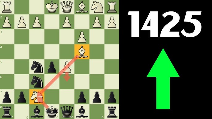 How To Reach 1375 On Chess.com - Rating Climb Live Example Games 