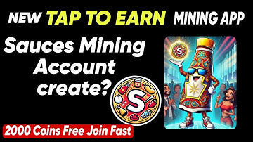 How To Create Account On Sauces Mining app | Ice Network