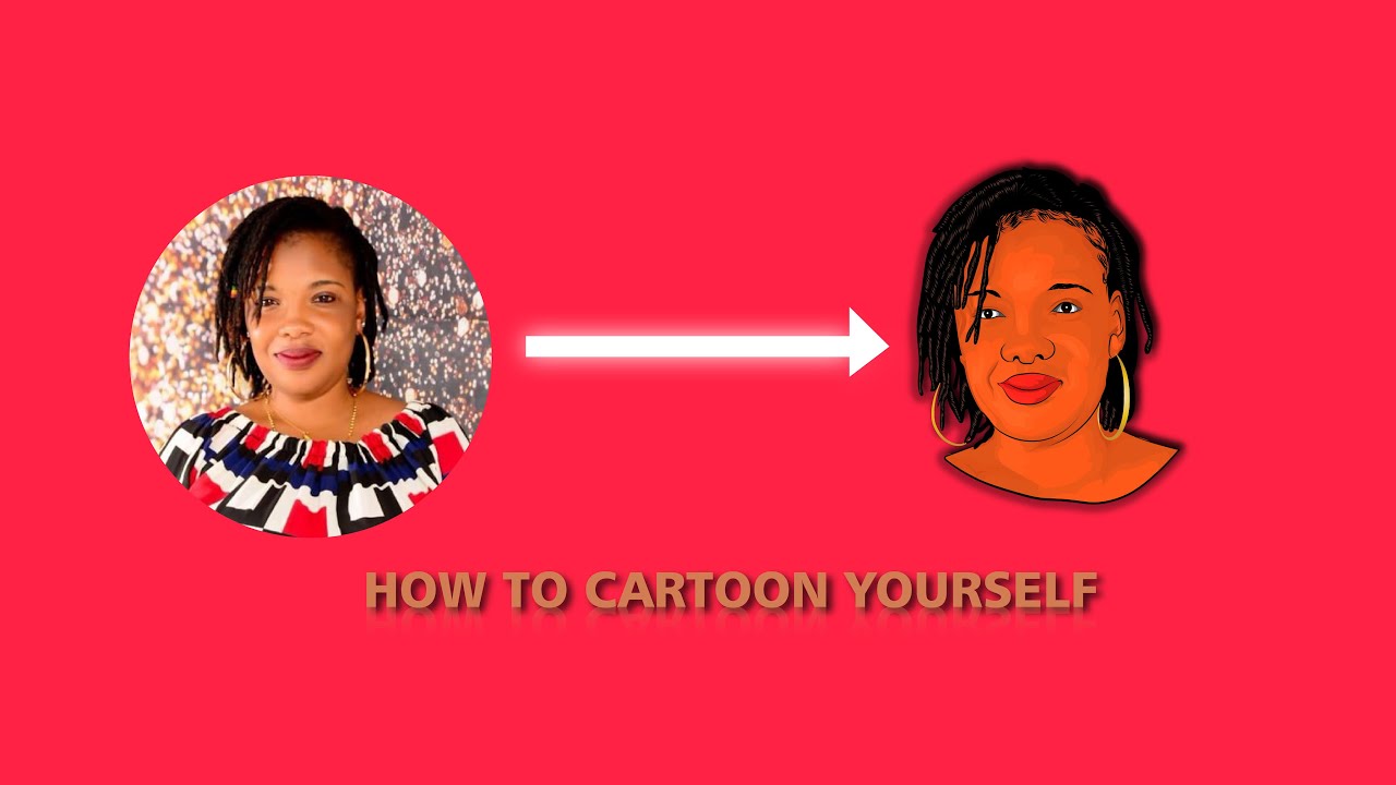 How To Cartoon Yourself !- Step By Step 2022 - YouTube