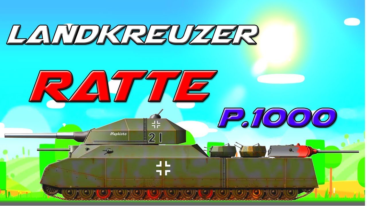 Hitler's 1000 Ton Super Tank. The Landkreuzer P. 1000 Ratte