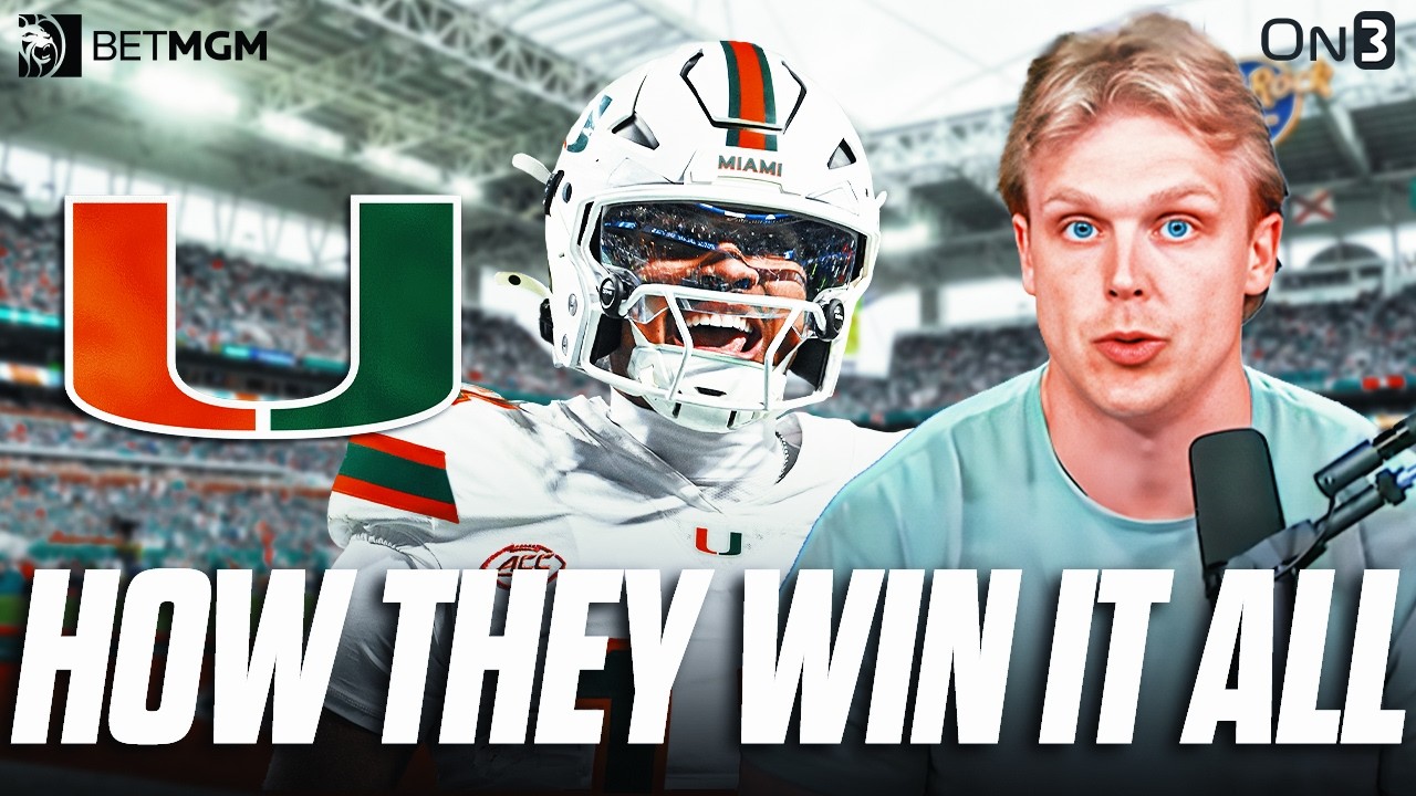 How Miami Hurricanes Football Wins A NATIONAL CHAMPIONSHIP Or MISS The Playoff
