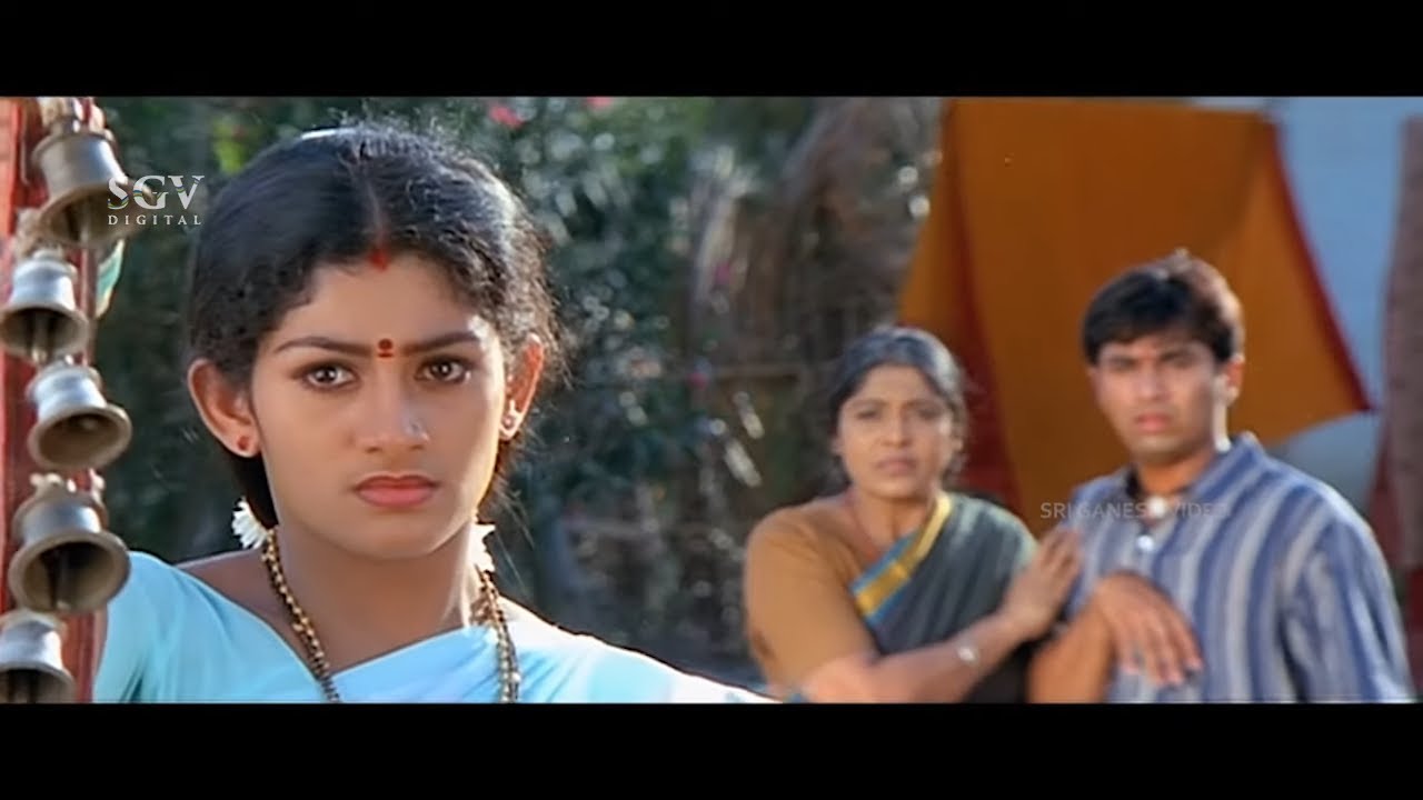 Radhika Kumaraswamy Saved Handicap Husband | Mane Magalu Kannada Movie Super Hit Scenes