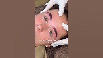 Eyebrow lamination #tutorial #beauty #beautiful #brows #eyebrows #shorts @thenrowstrap