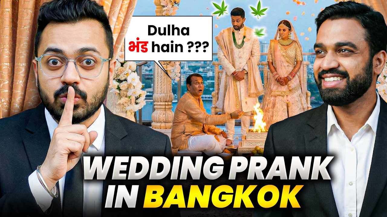 We Pranked Guests at an Indian Wedding in Bangkok 😂 | Because Why Not?