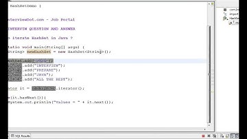 HOW TO ITERATE HASHSET IN JAVA