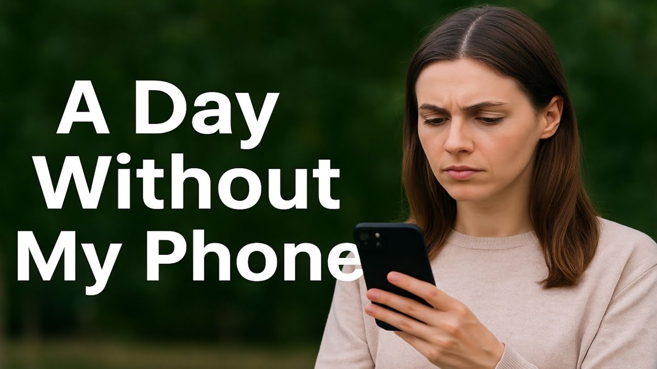 A Day Without Your Phone: Boost Focus, Reduce Stress & Reconnect