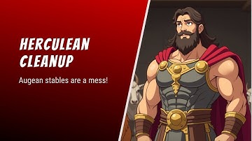 Hercules: The 6th labor The cleaning of the Augean stables