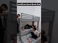 Jocoevol Metal Bunk Bed Twin Over Twin #yt #bunkbed #viral