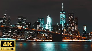 New York Night 4K - Scenic Relaxation Film With Calming Music screenshot 1