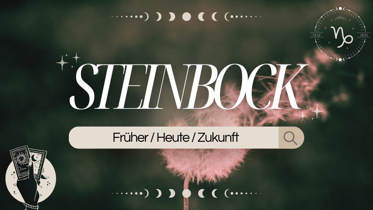 STEINBOCK ♑ Ein letzter Blick zurück I März 2026