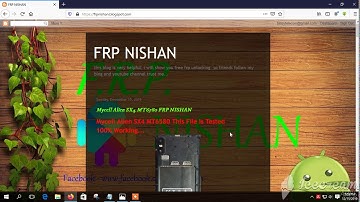 Mycell Alien SX4 MT6580 Flash file 100% Working by frp nishan