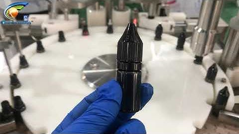 10ml e liquid filling plugging and capping machine (mechanical arm suck)