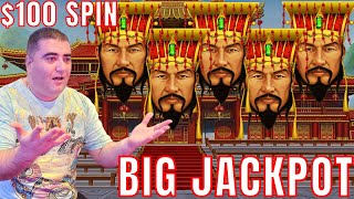 HUGE JACKPOT On High Limit Dollar Storm Slot Machine  $100 Spins