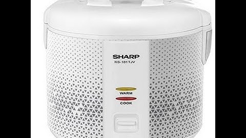 Nồi cơm điện nắp gài Shrp KS 181TJV 1,8L 700W - Giá: 730.000đ