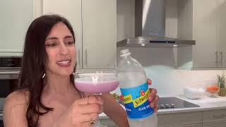 Retro Fitness Kitchen - Lavender Gin Fizz Cocktail for Springtime screenshot 1