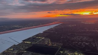 JetSuiteX [JSX] Embraer ERJ-145 Beautiful Dusk Approach & Landing Fort Lauderdale Executive (KFXE) 