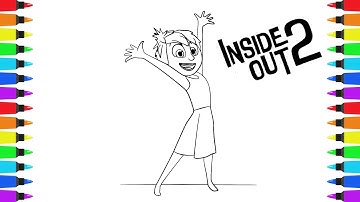 Inside Out 2 Coloring Pages/How to Color Joy/NCS Music