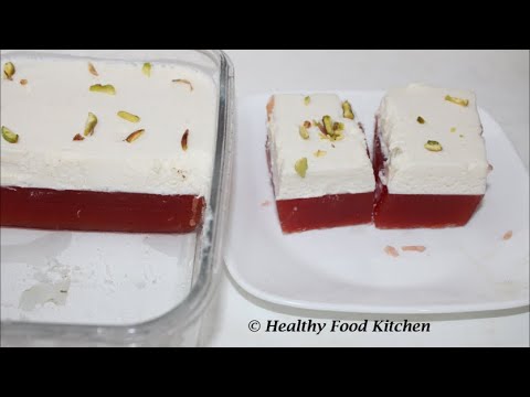 Pudding Recipe in Tamil/Watermelon Jelly Recipe/Watermelon Pudding Recipe/Dessert Recipes in tamil