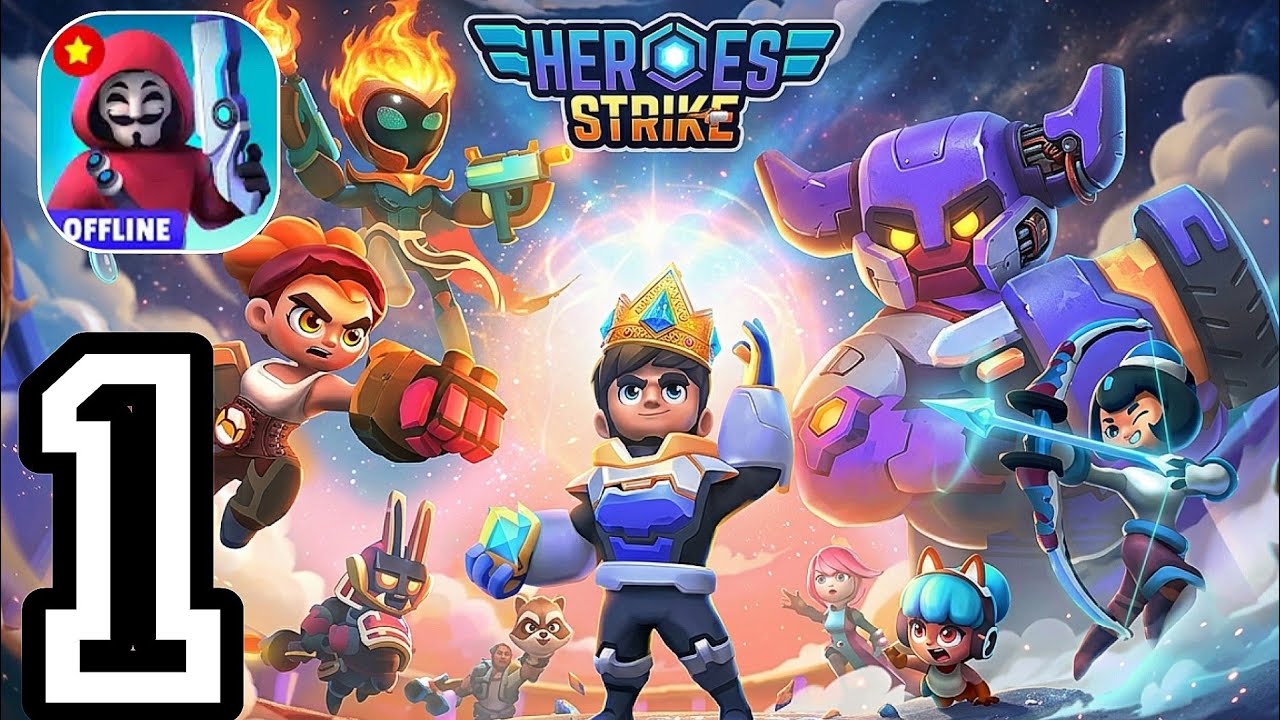 Heroes Strike Offline - Gameplay Walkthrough Part1 Android Battle ...