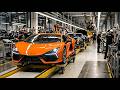 Building a Lamborghini from Scratch – Step-by-Step Factory Production