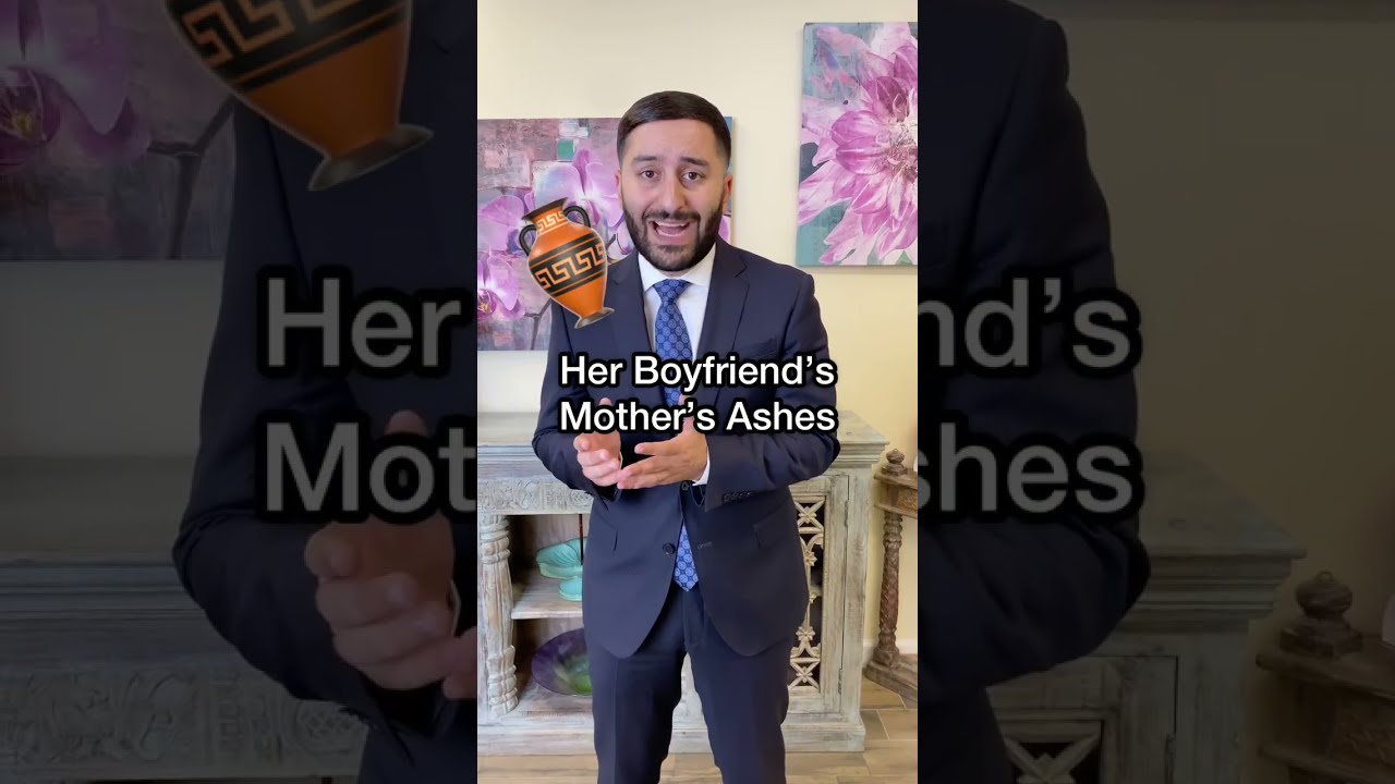 A Woman Takes Her Boyfriend S Mother Ashes And Throws Them Into River Lawyer Shorts