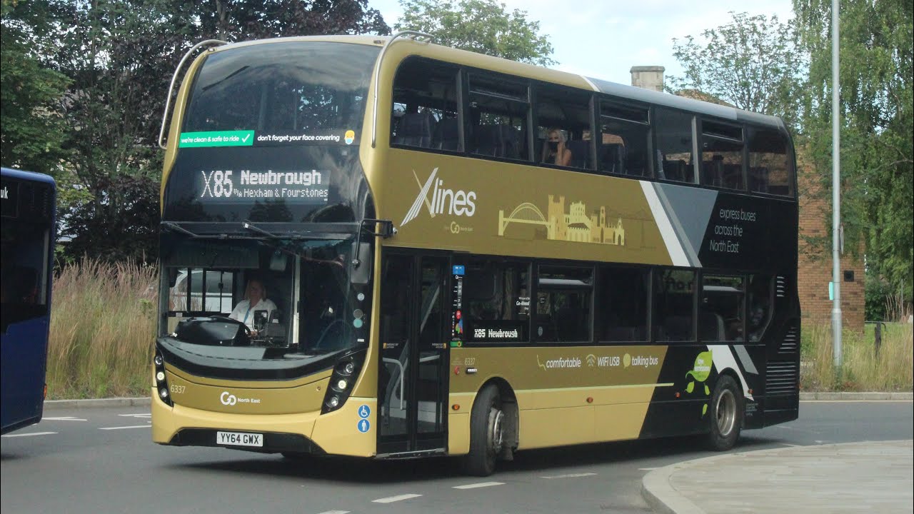 Go North East 6337 on the Xlines X85