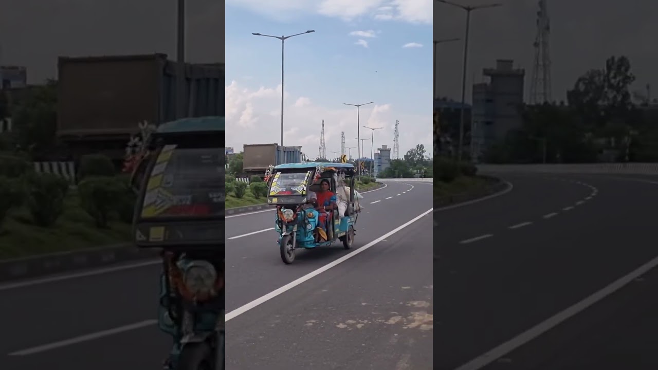 Highway view of Malda 