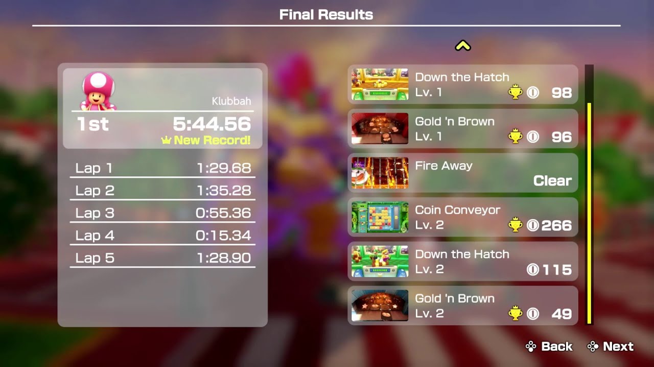 [SMP Jamboree] My fastest Koopathlon win 5:44.56