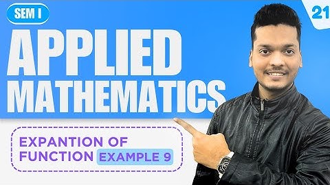 Expansion Of Function | Example 9 | Maclaurin Series