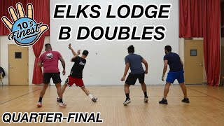 Elks Lodge B Doubles | Quarter-Final: Abir and Kyle VS. Richard and Ariel