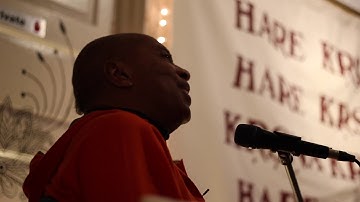 Devamrita Swami author of “Hiding in Unnatural Happiness”