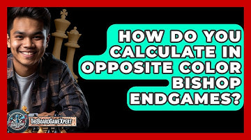 How Do You Calculate In Opposite Color Bishop Endgames? - The Board Game Xpert