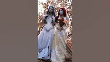 Corpse Bride And Wedding Sally Cosplay Transformation 