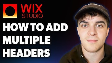 How to Add Multiple Headers Wix Studio (Full 2025 Guide)