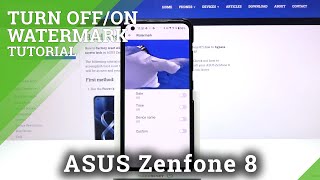 How to Manage Camera Watermark in ASUS Zenfone 8 – Set Up Watermark screenshot 5