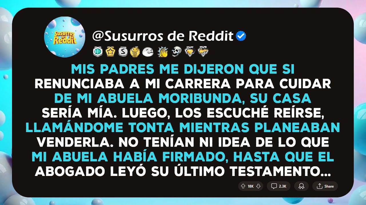 Me prometieron la casa de la abuela, y luego intentaron venderla a mis espaldas